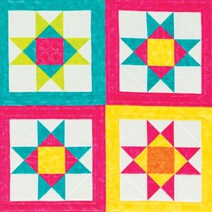 "Accuquilt Stanzform Ohio Star 12 inch fertige Größe (ca. 30,5 cm)" (ca. 29 cm)" (Kopie)