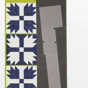 "Accuquilt Stanzform GO! Bear's Paw zur Fertigung eines Blocks" 28-55461