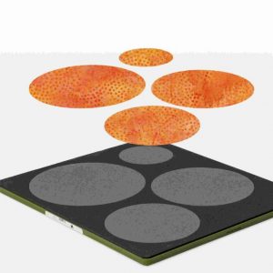 "Accuquilt Stanzform GO! BIG Circle 4,6,7,8 inch (10,1 - 15,2 - 17,8 und 20,3 cm)"