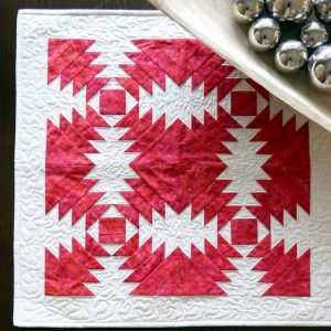 "Accuquilt Stanzform Pineapple zur Fertigung eines Blocks" Fertige Größe des Blocks 10 inch (25,4cm).