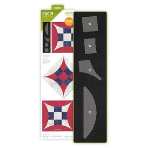 "Accuquilt Stanzform Glorified Nine Patch 4 Stanzteile für einen 9 inch Block"