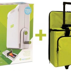 Accuquilt GO! Fabric Cutter Starterset PLUS mit Trolley