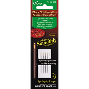 Black Gold Needles Applique/Sharps(No. 09)